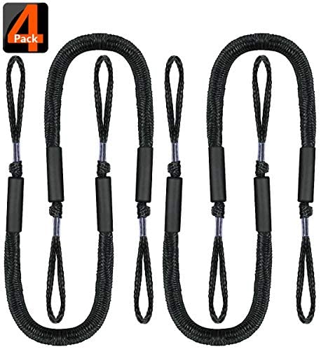 Bungee Boat Dock Lines Mooring Rope Boat Accessories Docking Ropes PWC ...