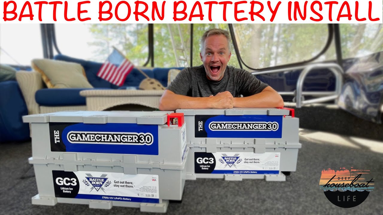 Installing Our Battle Born LITHIUM ION Batteries On Our Off Grid ...